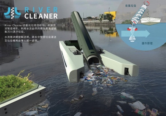 川ゴミ自動収集器River Cleaner